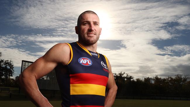 Former Crows Forward Tim McIntyre. Picture: Michael Klein