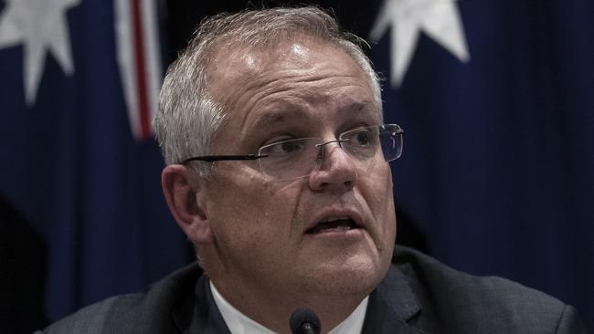 Prime Minister Scott Morrison is set to reveal the latest phase in Australia’s battle plan to tackle coronavirus. Picture: Getty Images