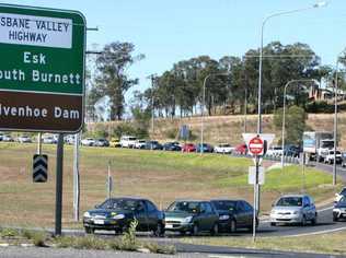 Mining tax opposition puts funding for infrastructure such as the Blacksoil interchange upgrade at risk, MP Shayne Neumann says. . Picture: File