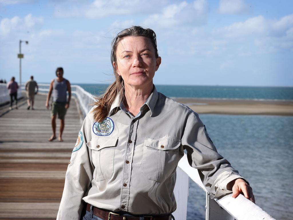 Linda Behrendorff of Qld Parks and Wildlife Service. Picture: Liam Kidston