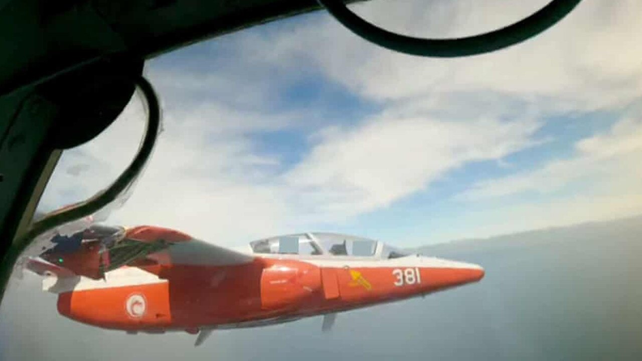 The aircraft’s wings collided, sending Gale’s plane hurtling towards the ocean. Picture: ATSB