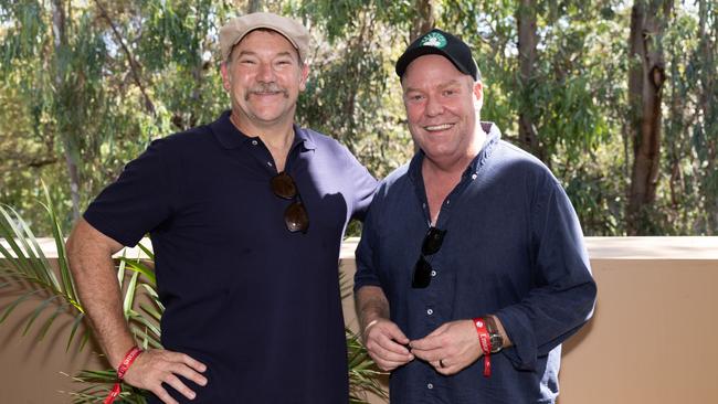 Lehmo and Pete Helliar. Picture: Fiona Hamilton