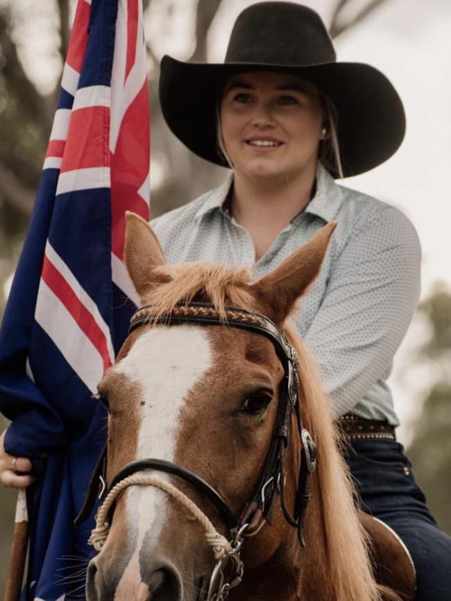 Macey Inglis has been remembered in a loving tribute after the 20-year-old tragically died in a fatal crash in Langkoop. Picture: Supplied Facebook