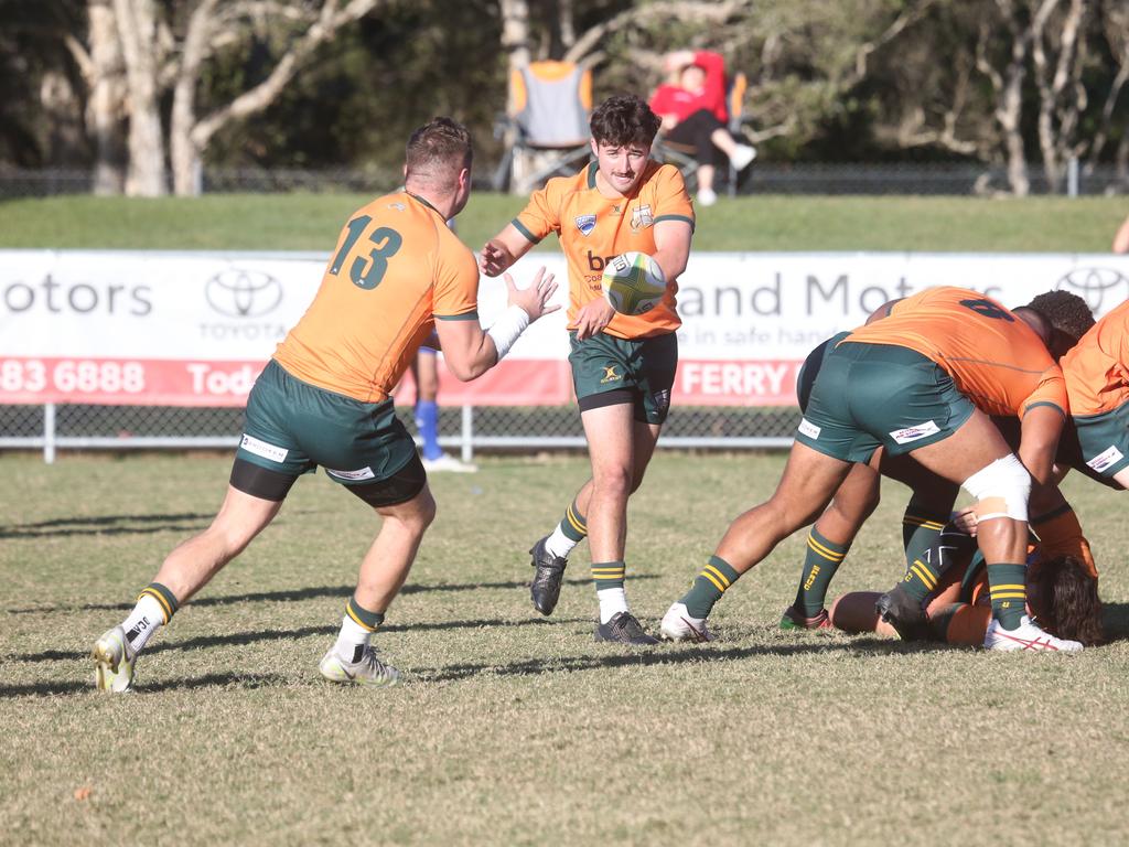 GCDRU grand final rematch, round 9. Surfers Paradise Dolphins v Griffith Uni Colleges Knights. June 8 2024, picture: Richard Gosling