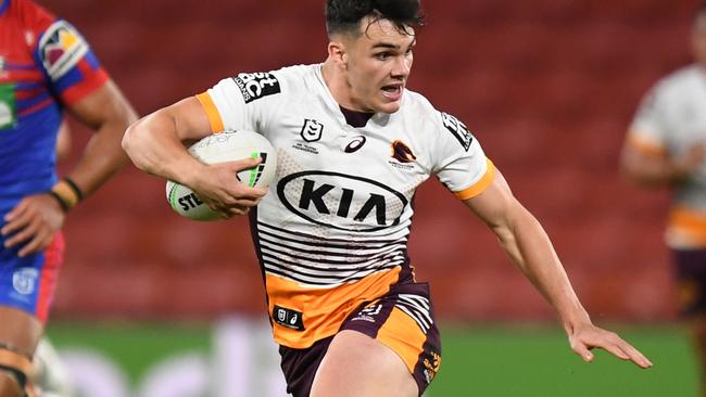 NRL 2021 RD21 Newcastle Knights v Brisbane Broncos - Herbie Farnworth Picture NRL Images