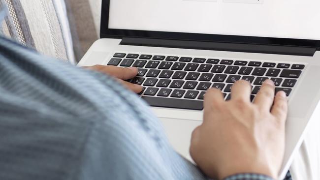 Person using Google to search the internet. Picture: iStock