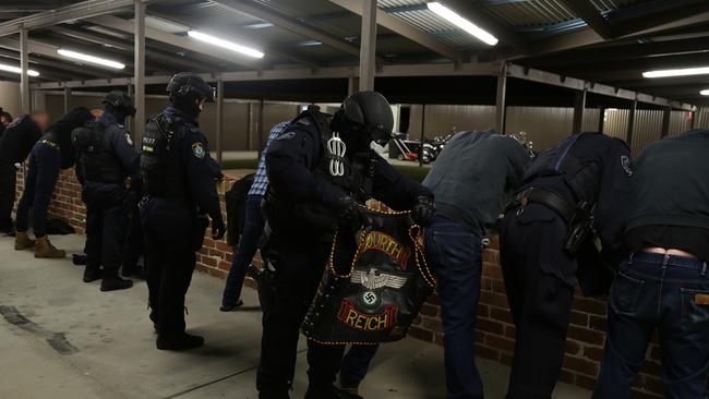 Fourth Reich has a presence in Wollongong and South Coast areas. Source: NSW Police