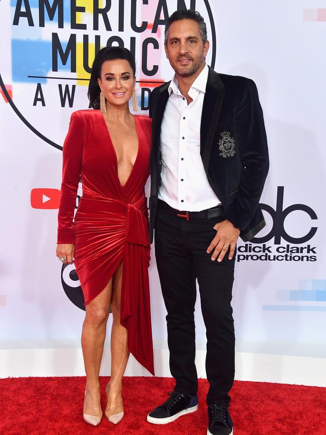 Kyle Richards and Mauricio Umansky. Picture: Getty Images