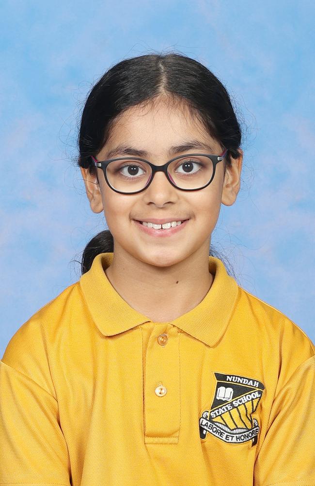 Anisha Luthra, 2024 Nundah State School captain. Picture: Contributed