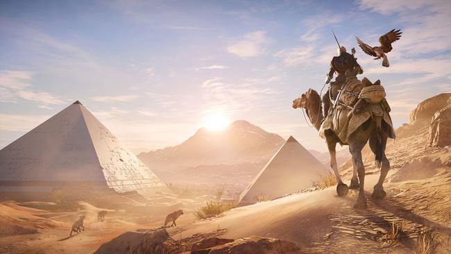 Assassin's Creed Origins allows players to explore the beginning of the AC franchise with breathtaking cinematography and engaging gameplay.