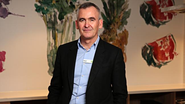 Outgoing Woolworths boss Brad Banducci. Picture: NCA NewsWire / Adam Yip