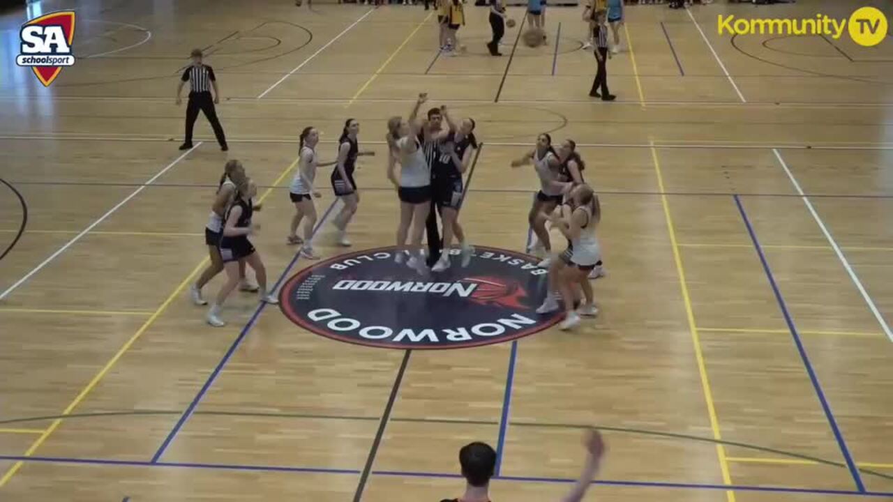 Replay: St Michael's v Tenison Woods (Girls semi final) - 2024 School Sport SA Year 11 and 12 Basketball Statewide finals