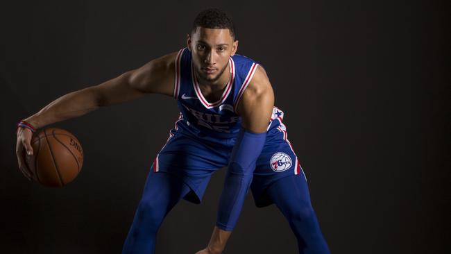 Ben Simmons believes fellow Aussie Jonah Bolden ‘belongs’ in the NBA. Picture: AFP