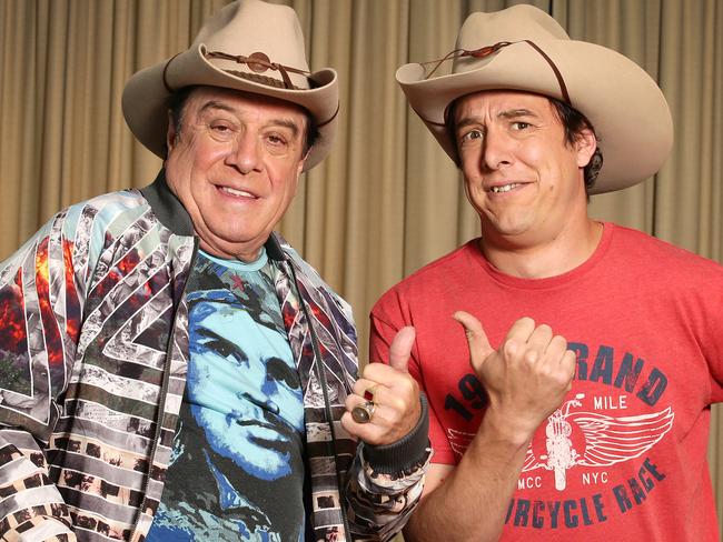 Molly Meldrum and Samuel Johnson. Picture. Andrew Tauber