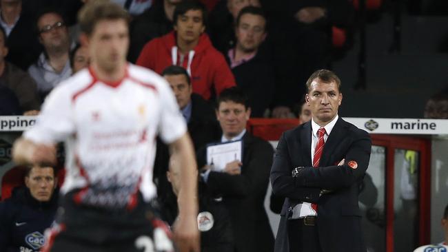 So close yet so far for Brendan Rodgers.