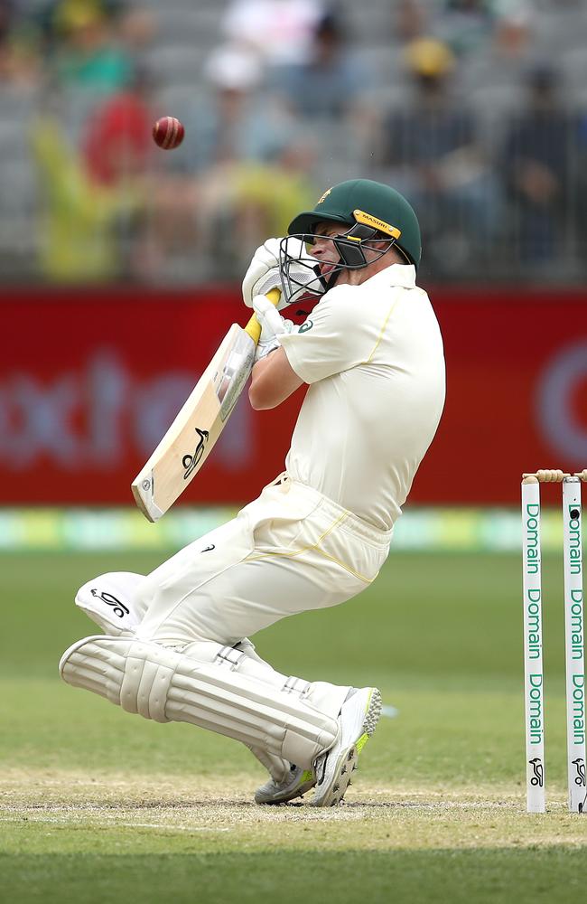 The Perth pitch produced plenty of surprises. (Photo by Ryan Pierse/Getty Images) 