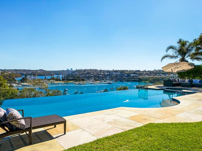 Not a bad place to isolate – Brett Lee’s Clontarf home.