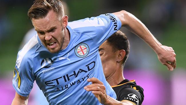 Craig Noone in action for Melbourne City. Picture: Getty Images