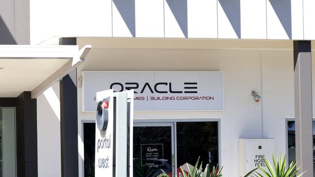 Oracle Homes has collapsed leaving of customers and suppliers not paid. Picture: Steve Pohlner