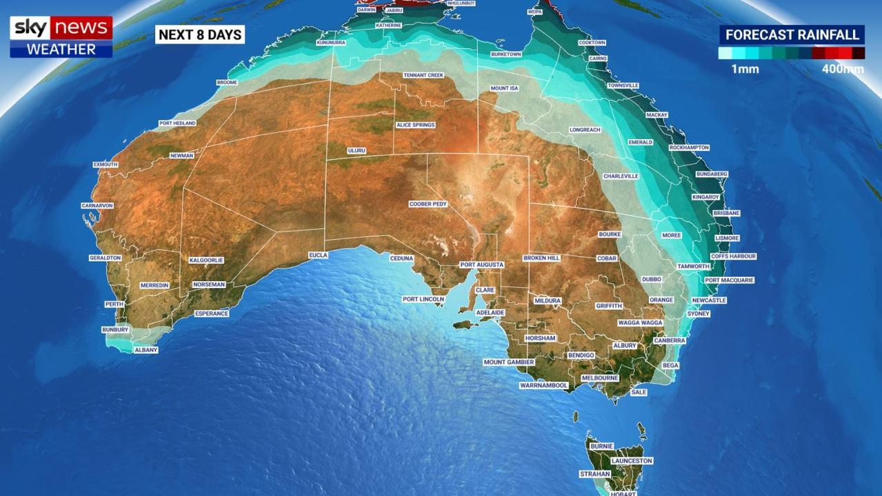 Easter weather forecast Heavy rain in east, sun in south and west