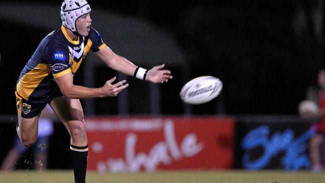 FILE: Sam Burns playing for the Sunshine Coast Falcons colts outfit. Picture: John McCutcheon