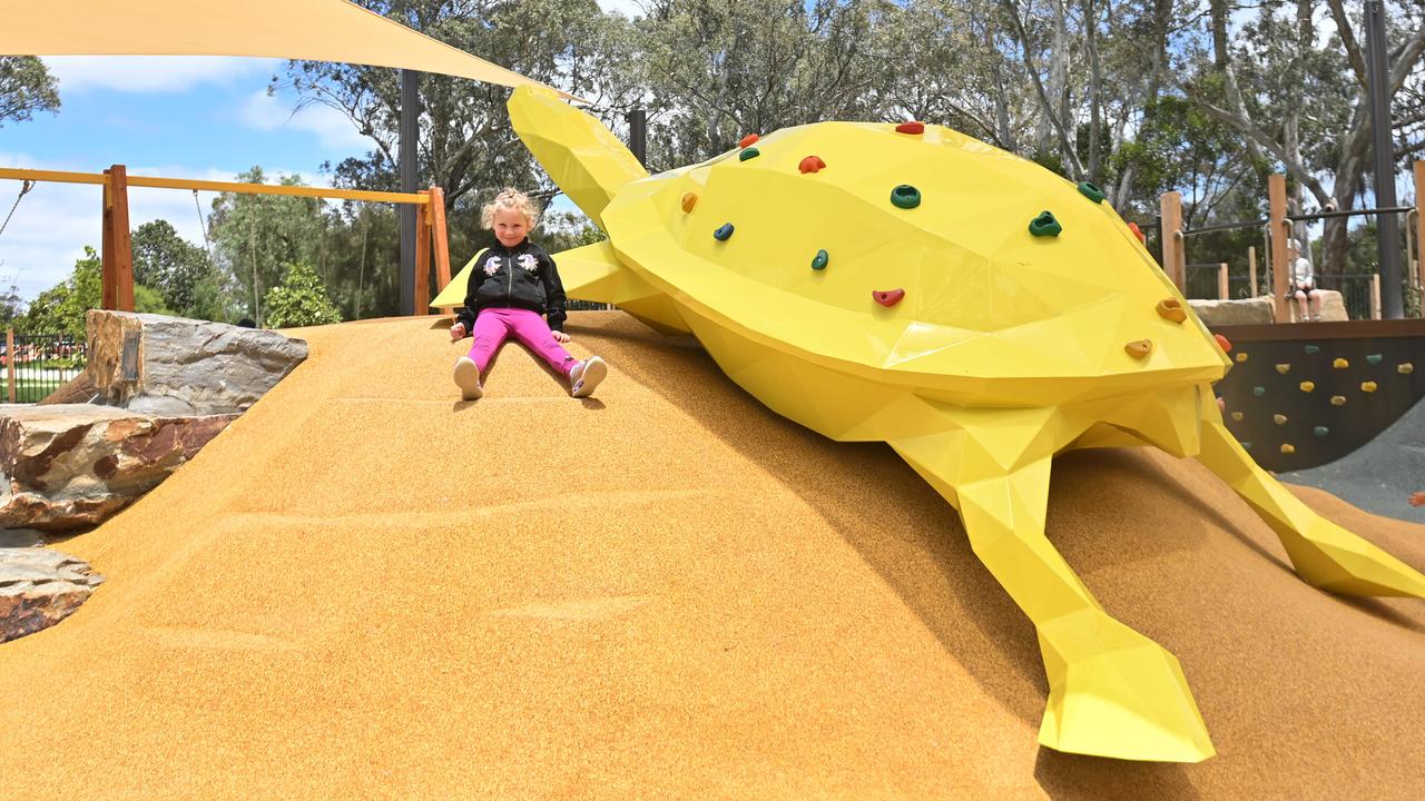 Too high? Mount Barker residents are in fierce debate over the new nature playground. Picture: Keryn Stevens