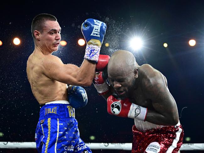 No Limit Boxing - Tim Tszyu v Tony Harrison fights at Qudos Bank Arena, Homebush . Picture:No Limit Boxing/Gregg Porteous