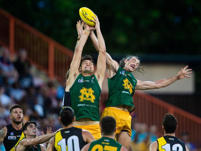 St Mary’s president Adrian Moscheni pointed to his sides perfromance in a losing grand final as proof they could put off field issues behind them. Photograph: Che Chorley