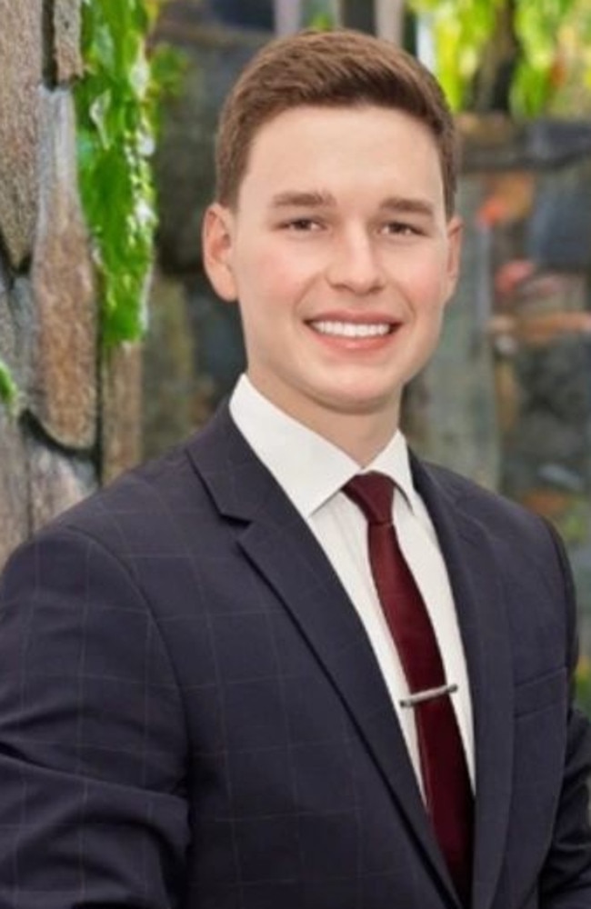 In his short but successful career Michael Auton has already sold 24 properties and amazed his clients with his industry knowledge. Picture: Contributed
