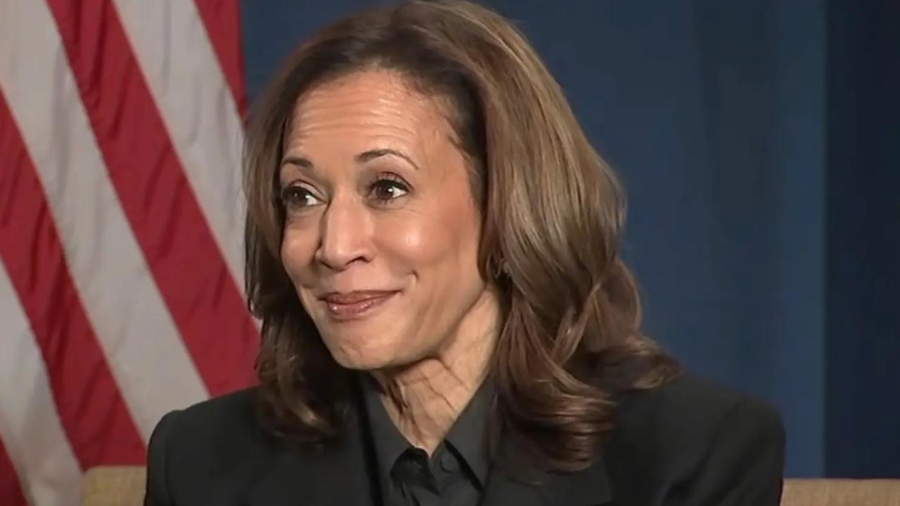 Kamala Harris sat down for her first solo media interview on Friday. Picture: Action News 6