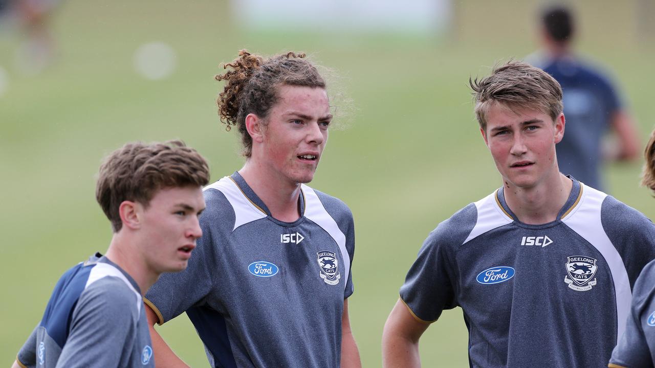 Wylie Buzza (centre). Picture: Mike Dugdale