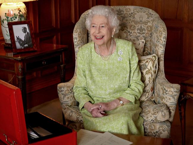 The Queen has tested positive for Covid, Buckingham Palace confirmed. Picture: AFP