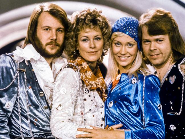 ABBA superstars Bjorn Ulvaeus, Agnetha Faltskog, Benny Andersson, and Anni-Frid Lyngstad. Picture: Getty Images