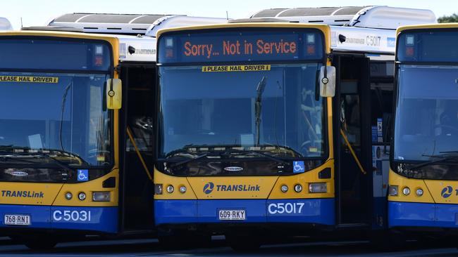 Lord Mayor Adrian Schrinner says the council is calling on bus builders to pitch plans to make its bus fleet zero emission. File Picture: AAP Image/Darren Englands