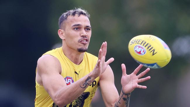 Sydney stack took part in a bizarre practice game. Picture: Michael Klein