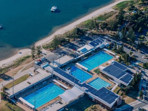 The Gold Coast Aquatic Centre at Southport. Pic: Gold Coast City Council.