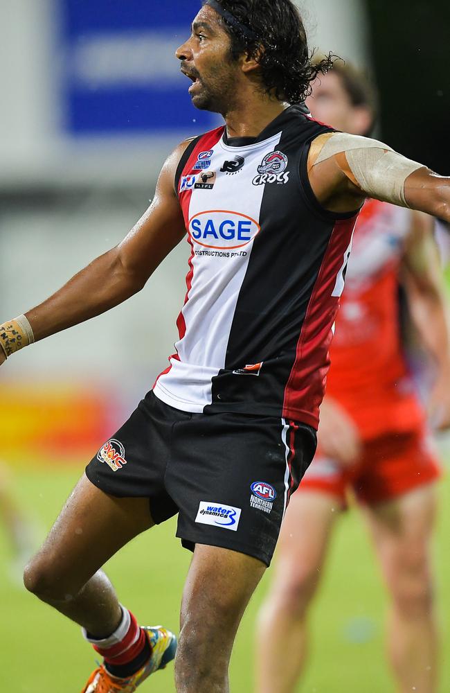 Waratah vs Southern Districts in the 2022-23 NTFL grand final. Picture PEMA TAMANG Pakhrin