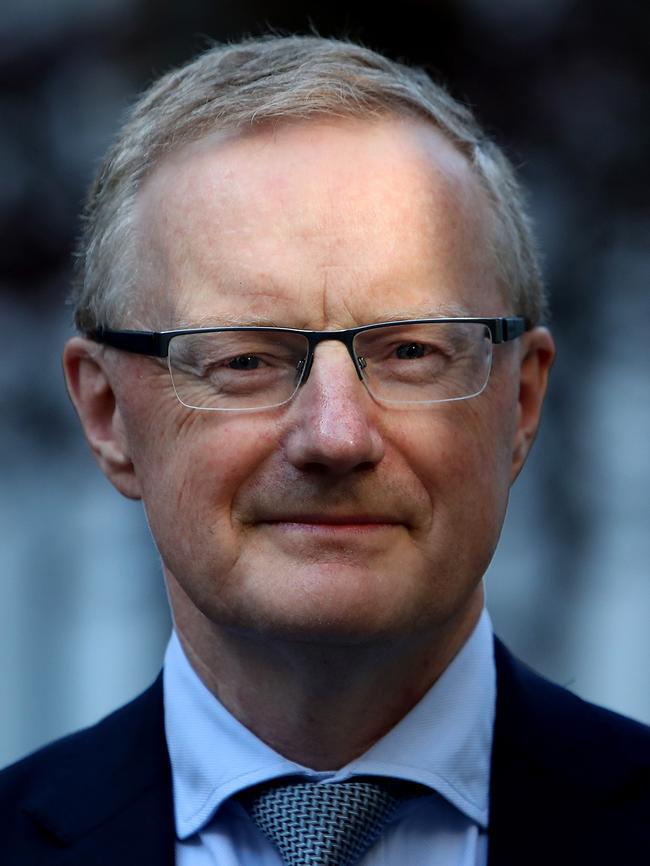 Key economic adviser: Reserve Bank Governor Philip Lowe. Picture: Kym Smith