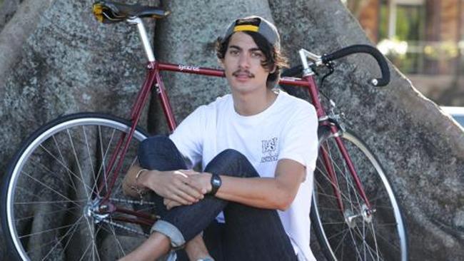 CHAMPION: Charles Thomas, 22, last year rode from Townsville to Cairns to raise awareness about bullying in schools.