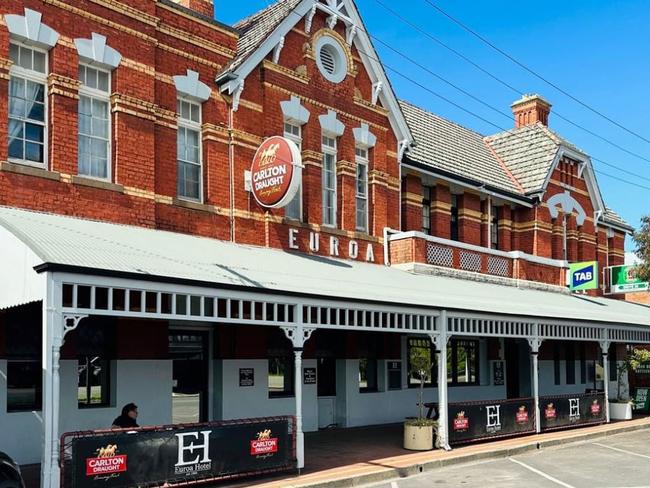 The Seymour man allegedly stole the vehicle from the Euroa 'Middle Pub' at 2.40pm. Picture: Supplied