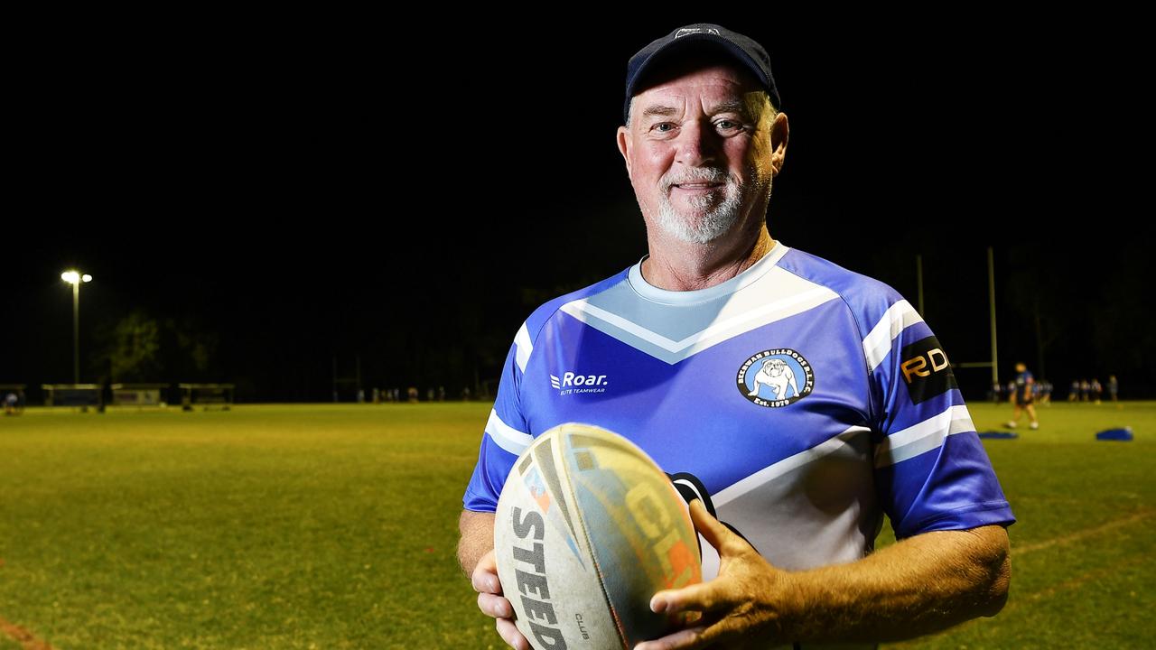 Beerwah Rugby League coach Brett Hill. Picture: Patrick Woods.