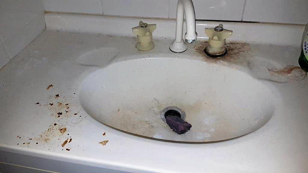 DISGUSTING: Mess left by evicted tenants. Owner of the Mongogarie property Christine Beatty has been left at least $5000 out of pocket. Picture: Contributed