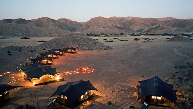 Hoanib Valley Camp in Namibia.