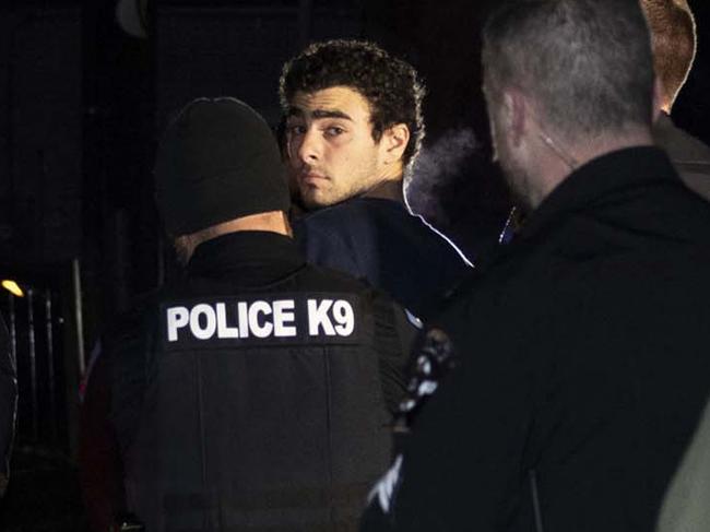 Luigi Mangione arrives at his arraignment in Hollidaysburgh, Pennsylvania. Picture: Headpress