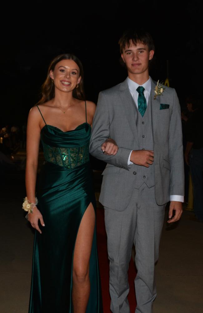 Imogen Fox and Will Brasch at Assumption College's year 12 formal on April 22, 2025. Photo: Jessica Klein