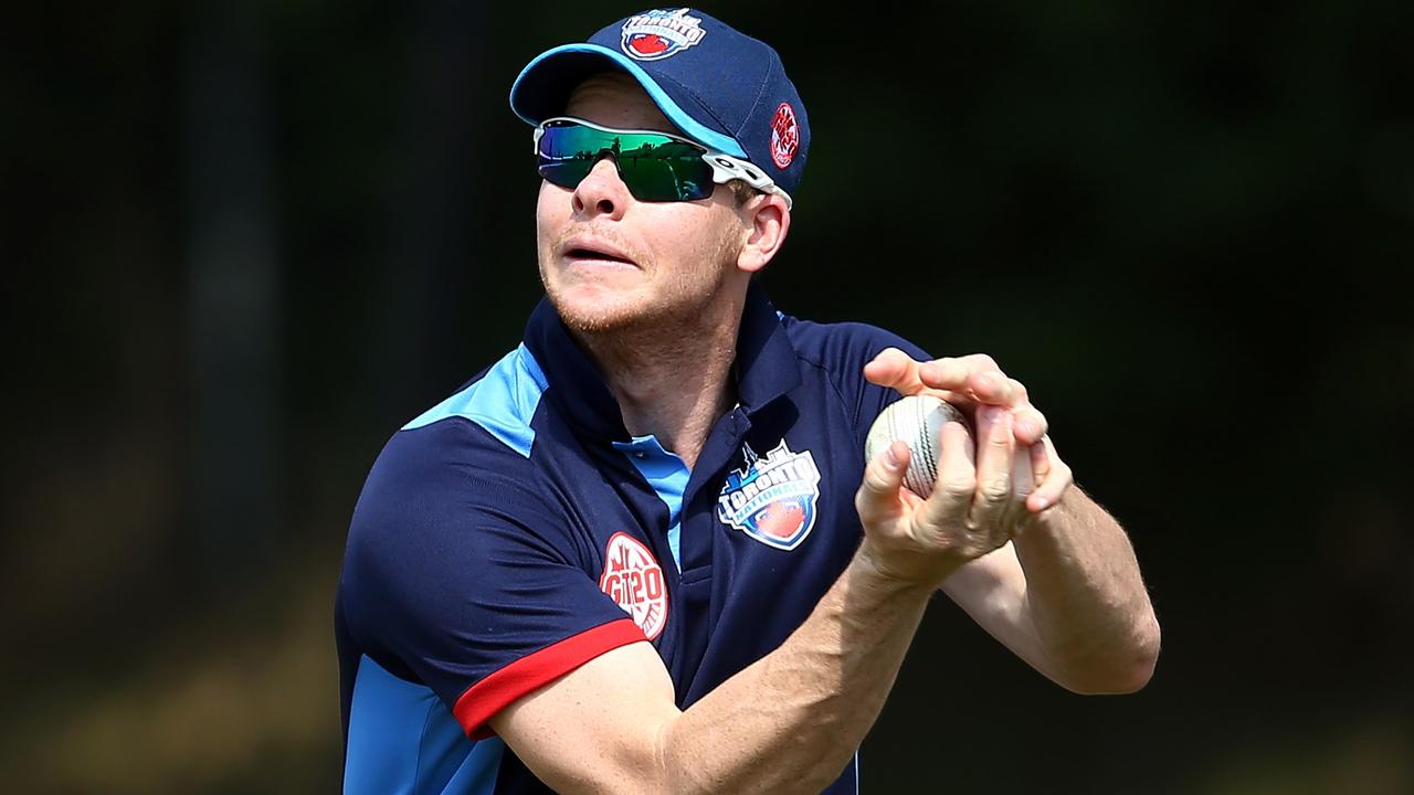 Steve Smith is keeping busy during his ban from Australian cricket.