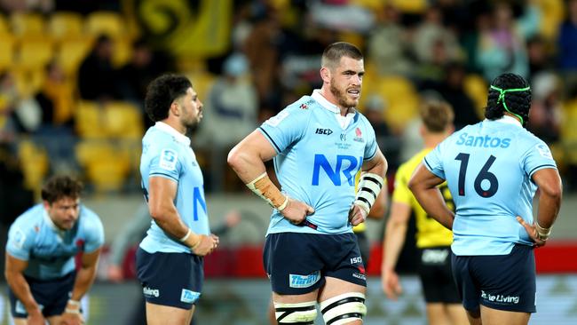 The Waratahs are facing an unprecedented injury crisis in their forwards stocks. Picture: Getty Images