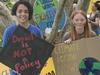 Climate activists strike amid annual coral bleach warning