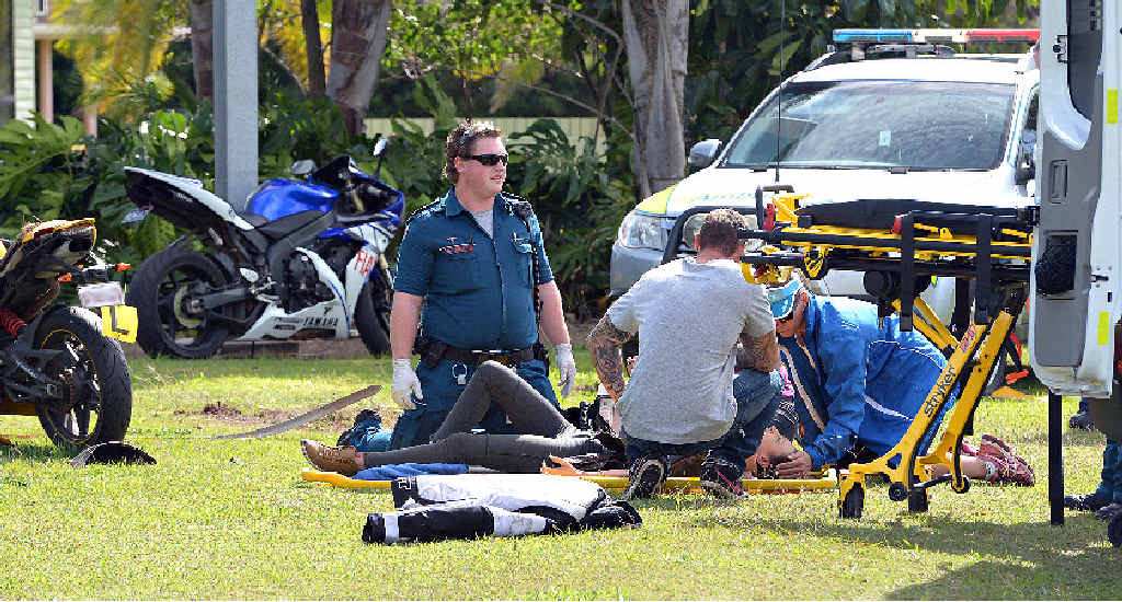 Woman In Hospital After Hit And Run Motorbike Crash | The Courier Mail