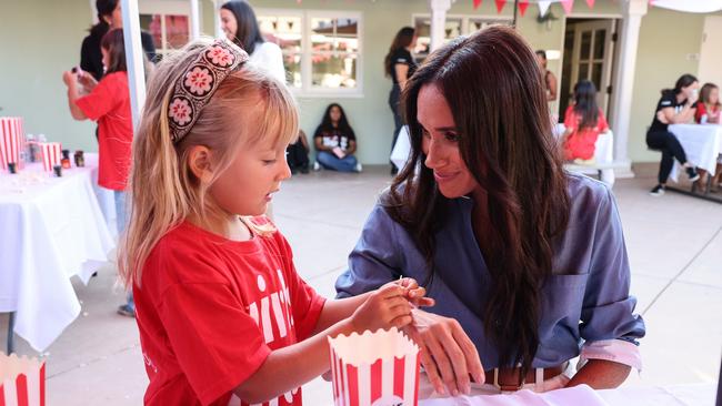 Meghan Markle, The Duchess of Sussex visits Girls Inc. of Greater Santa Barbara on October 02, 2024 in Santa Barbara, California. Picture: Eric Charbonneau/The Archewell Foundation via Getty